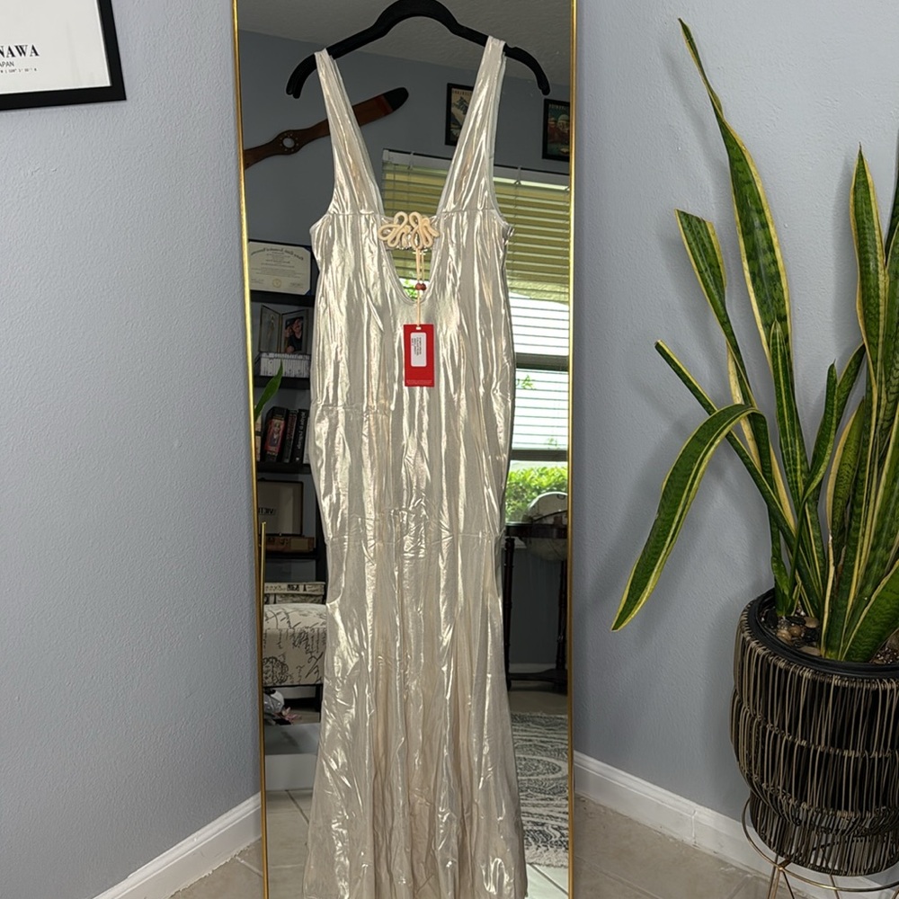 God Saves Queens NYMPH MAXI DRESS NWOT - Picture 7 of 9